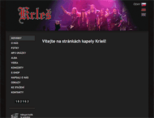 Tablet Screenshot of krles.cz